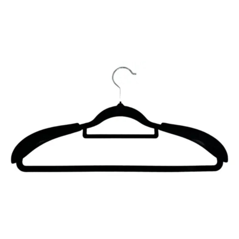 Kit 10 Ombreiras de Veludo para Cabide Slim Antiaderente Premium para Blazer Terno Jaqueta