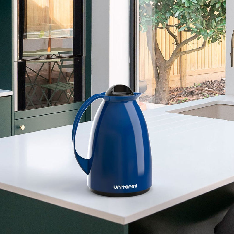 Garrafa Térmica Café Florença 650ml Azul Unitermi - Presente Park