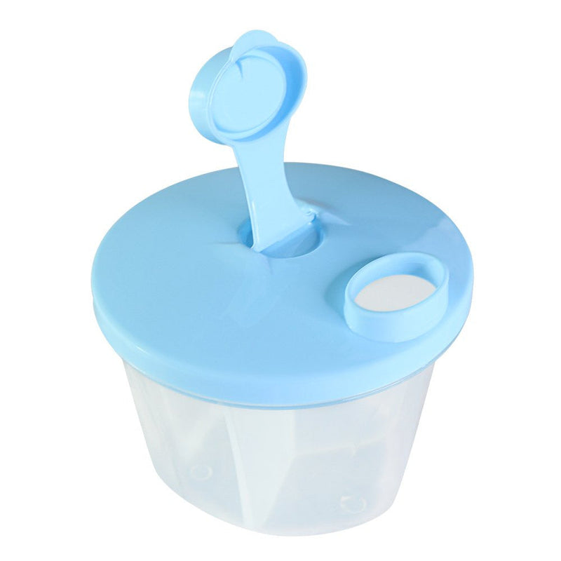 Kit Garrafa Paris 500ml Garrafa Fano 250ml e Pote Dosador 300ml Unibaby Azul - Presente Park