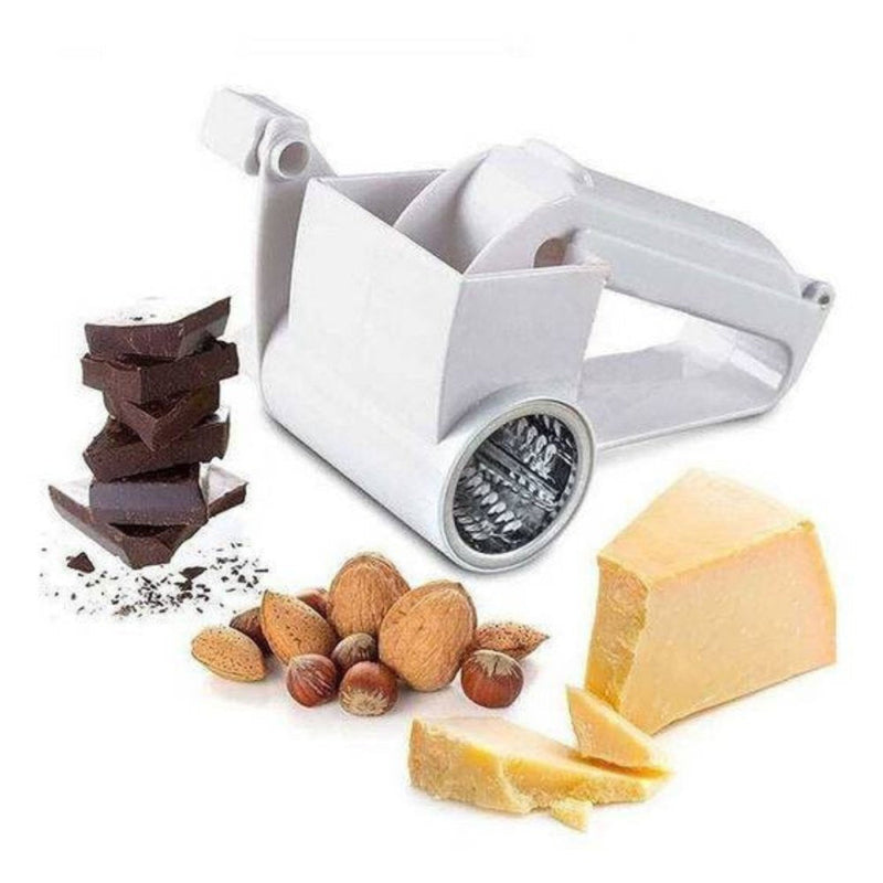Ralador e Fatiador Manual Manivela Inox 3 em 1 - Presente Park