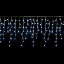 Cordão Pisca Pisca Led Cascata 200L 5M x 70CM 8 Modos 110V Tomada Natal Ano Novo Casamentos