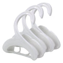 Kit 3 Cabide Multiuso Organizador para Bolsa Boné Cinto e Acessórios Plástico Resistente com Ganchos