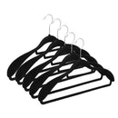 Kit 20 Cabide de Veludo Adulto com Ombreira Fixa para Camisa Terno Blazer Vestido Saia