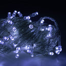 Cordão Pisca Pisca Led 10M 100 Lampadas 110V Tomada Formato Gota Decoração Natal Ano Novo