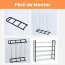 Sapateira Organizadora 4 Andares 8 Pares Desmontável para Sala Quarto Hall de Entrada Multiuso