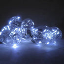 Cordão Varal Fio de Fada com 10 Lampadas Led 3M Pisca Pisca USB Pilha Natal Casamentos Festas