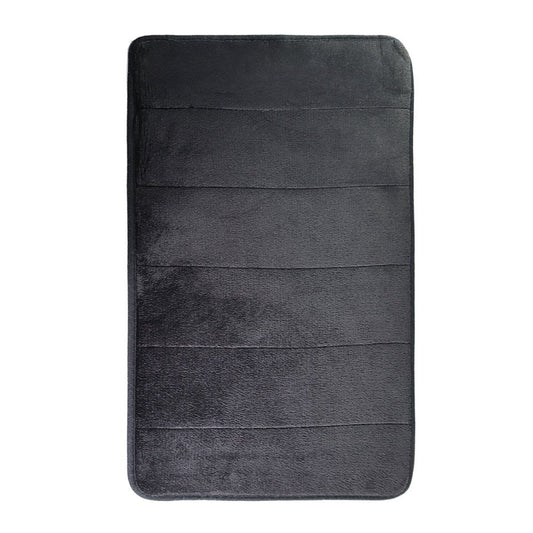 Tapete Soft para Banheiro Antiderrapante 40x60cm - Preto