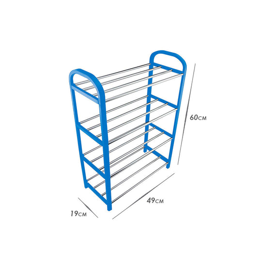Sapateira Organizadora Desmontável 6 pares Azul