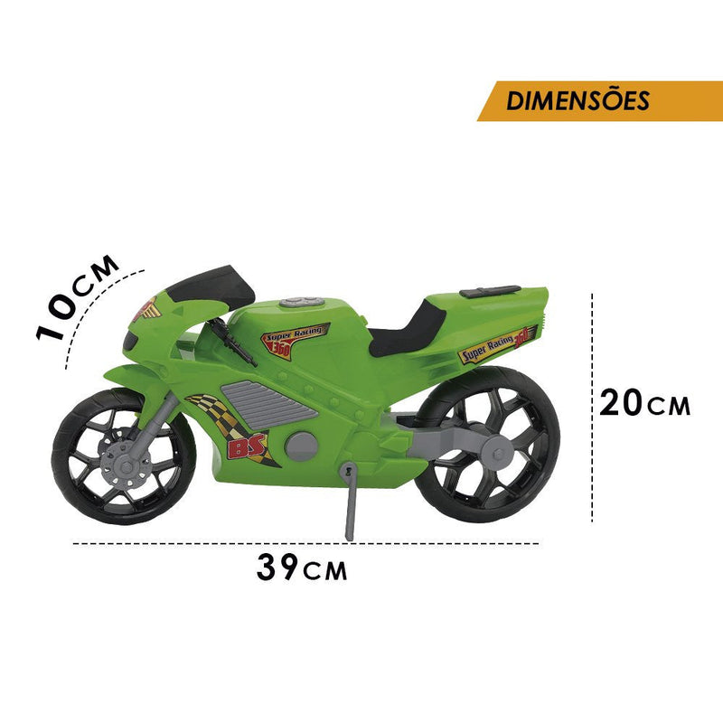 Super Moto 360 Esportiva - Verde - Presente Park