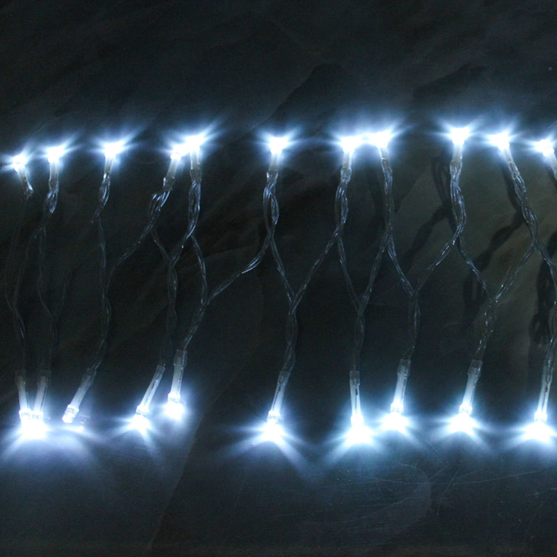 Cordão Pisca Pisca Led Fio de Fada 50L 5M Gota Pilha Luz Iluminação Natal Casamentos Festas