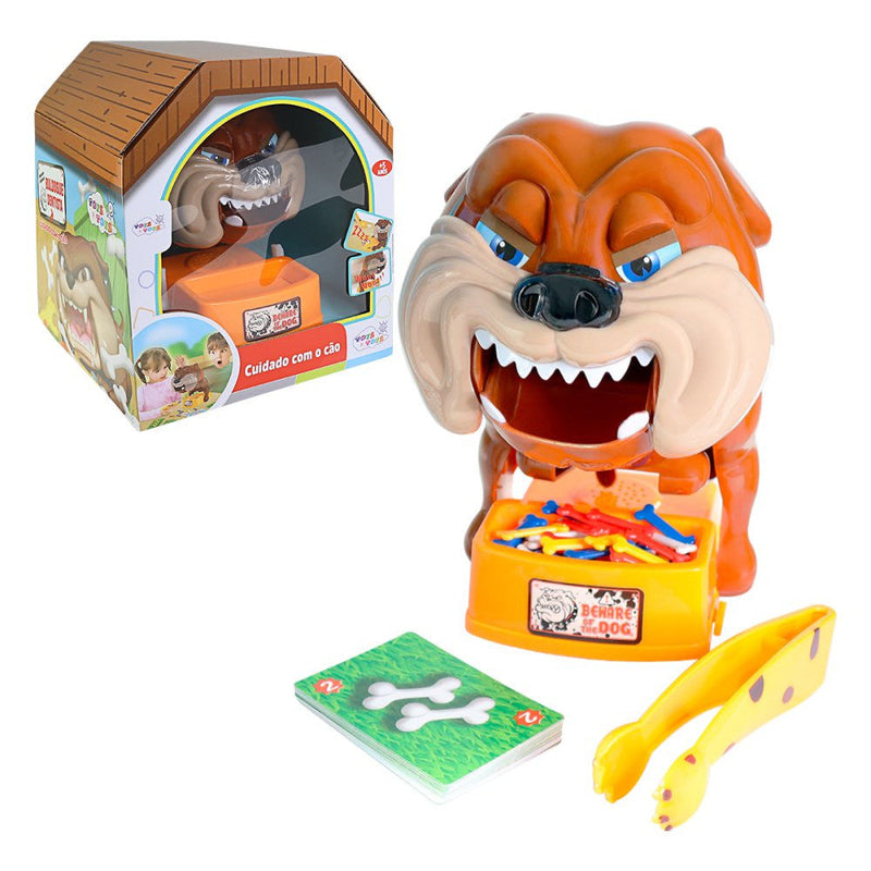 Jogo Buldogue Pega Ossos - Presente Park