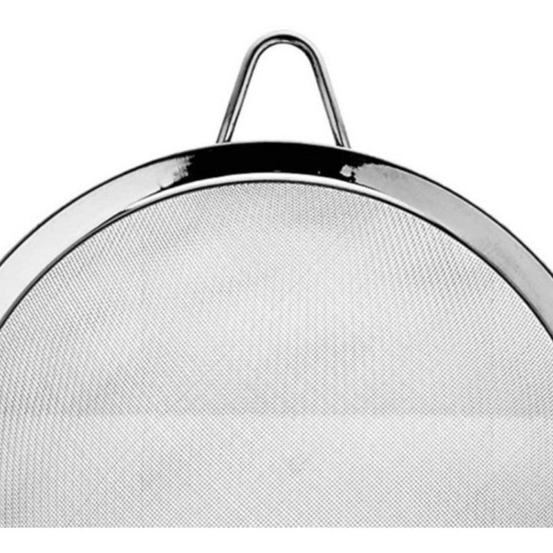 Peneira De Cozinha Coar Inox 14cm Polvilhar Escorrer Massas - Presente Park