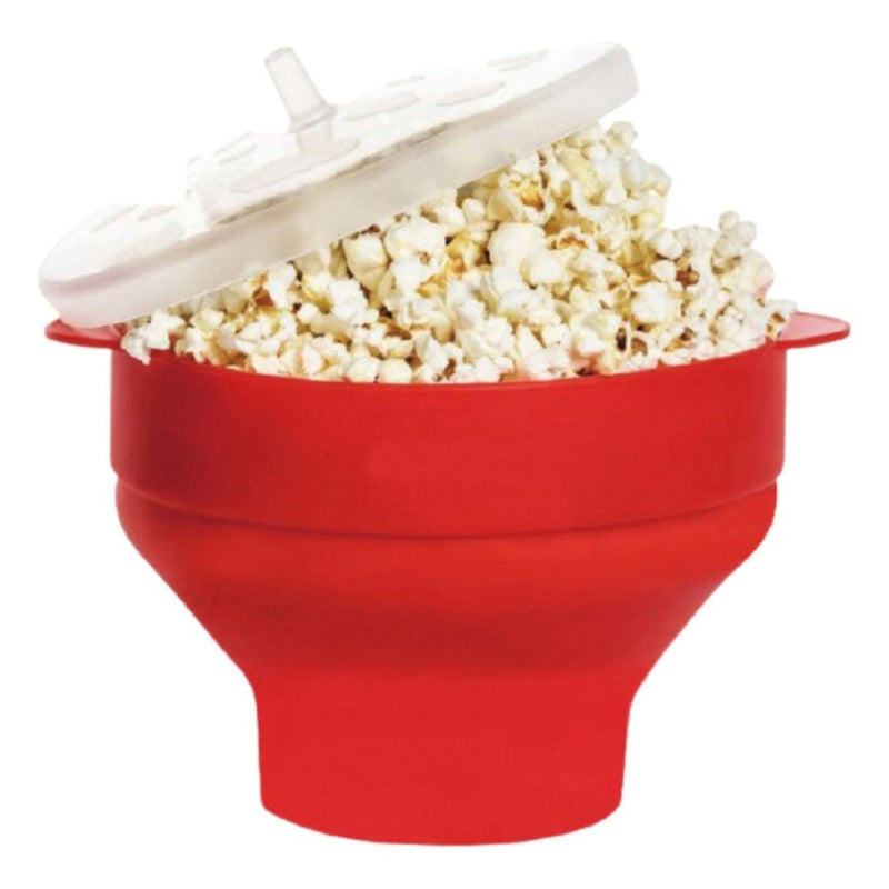 Balde Pipoca Pipoqueira Silicone Para Micro-ondas Sem Óleo - Presente Park