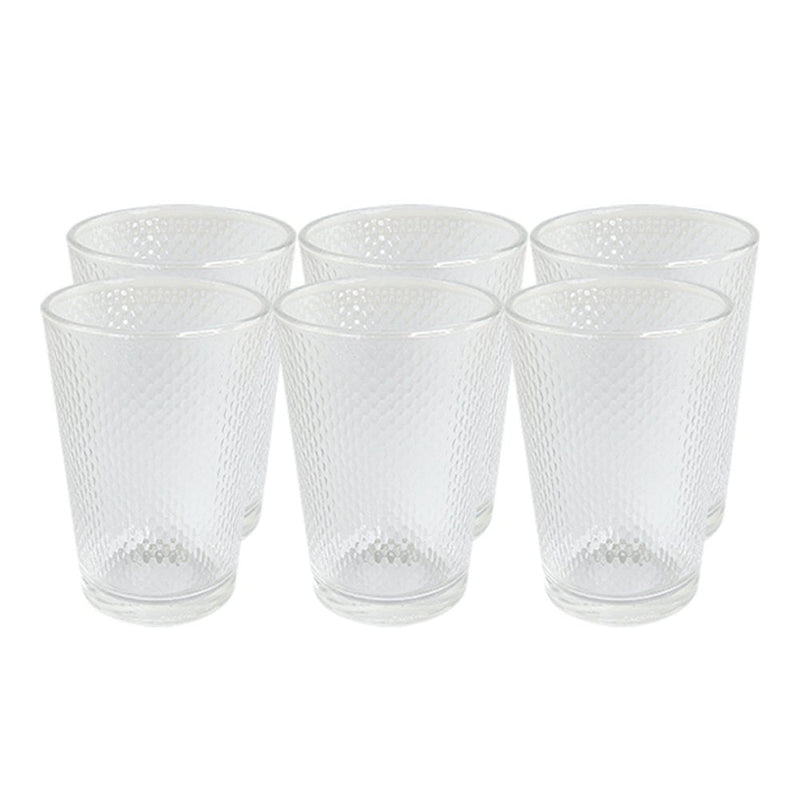 Kit 6 Copos de Vidro 200ml Arizona Transparente