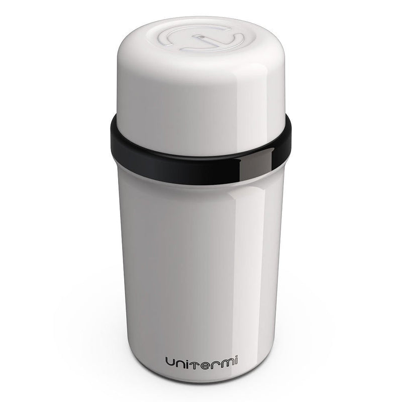 Garrafa Térmica Unitermi 250ml para Café Chá Água Leite - Branca - Presente Park
