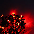 Cordão Pisca Pisca Led 50 Lampadas 5M Formato Pequena Gota 8 Modos 110V Tomada Decoração Natal