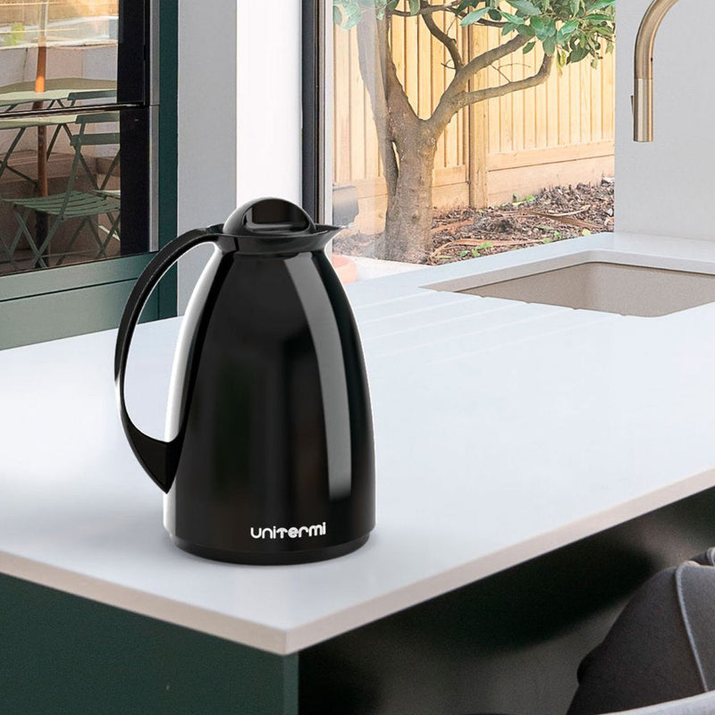 Garrafa Térmica Café Florença 650ml Preta Unitermi - Presente Park