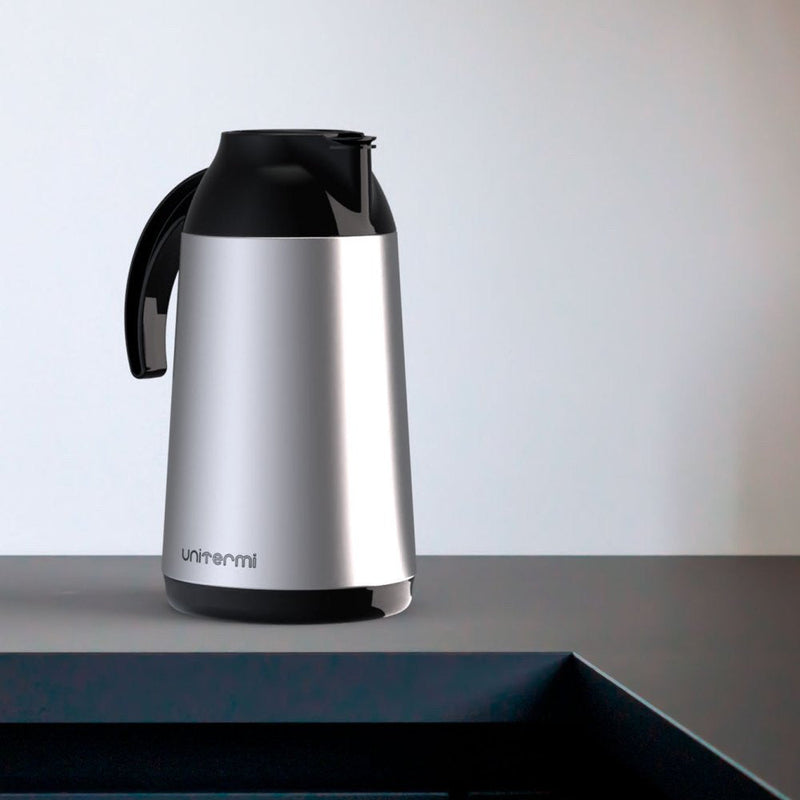 Garrafa Térmica Inox 1Litro Berlim Café Leite Chá Chimarrão água quente - Presente Park