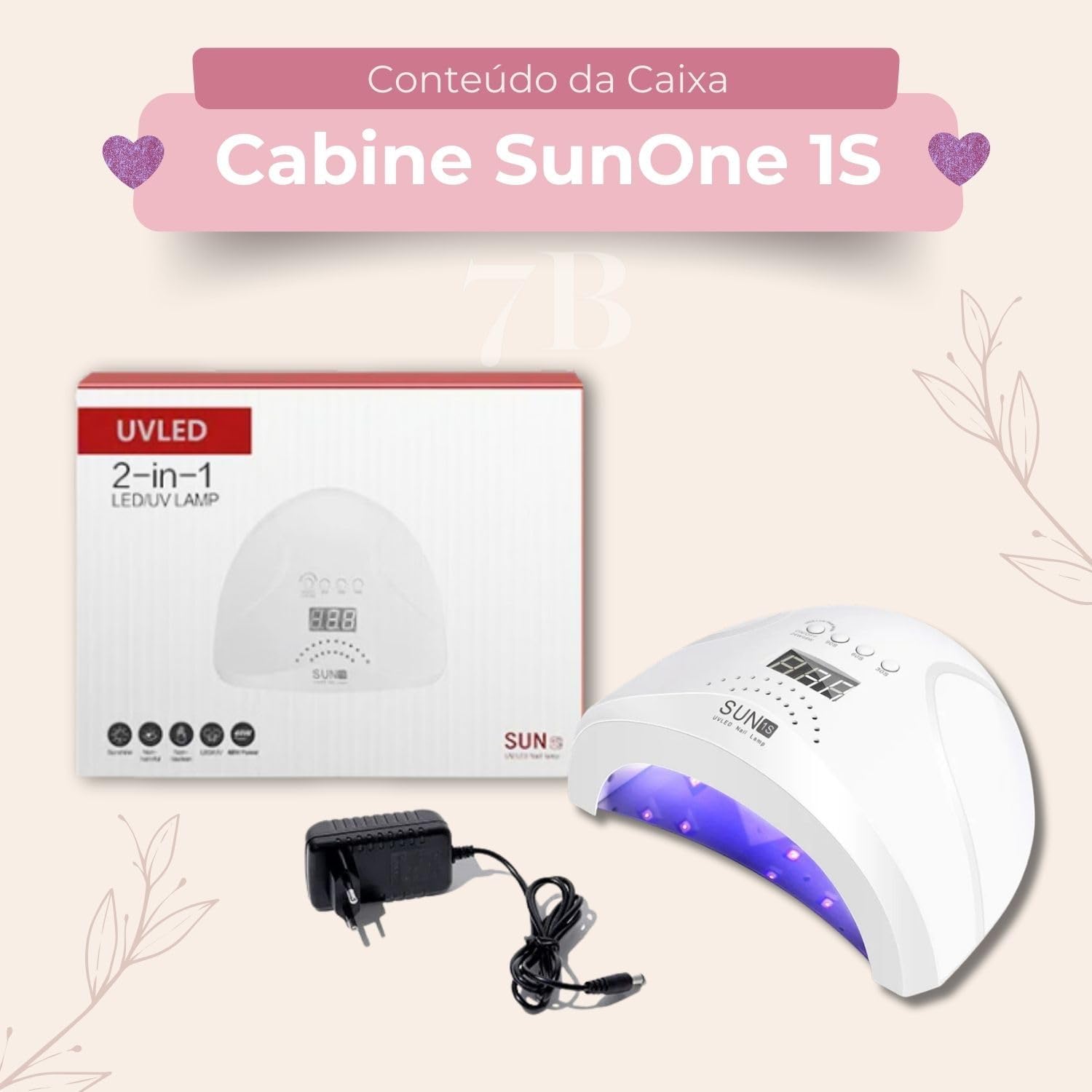 15339339329 cabine led uv unha acrigel gel fibra sun 48w 30 leds bivolt 6.jpg