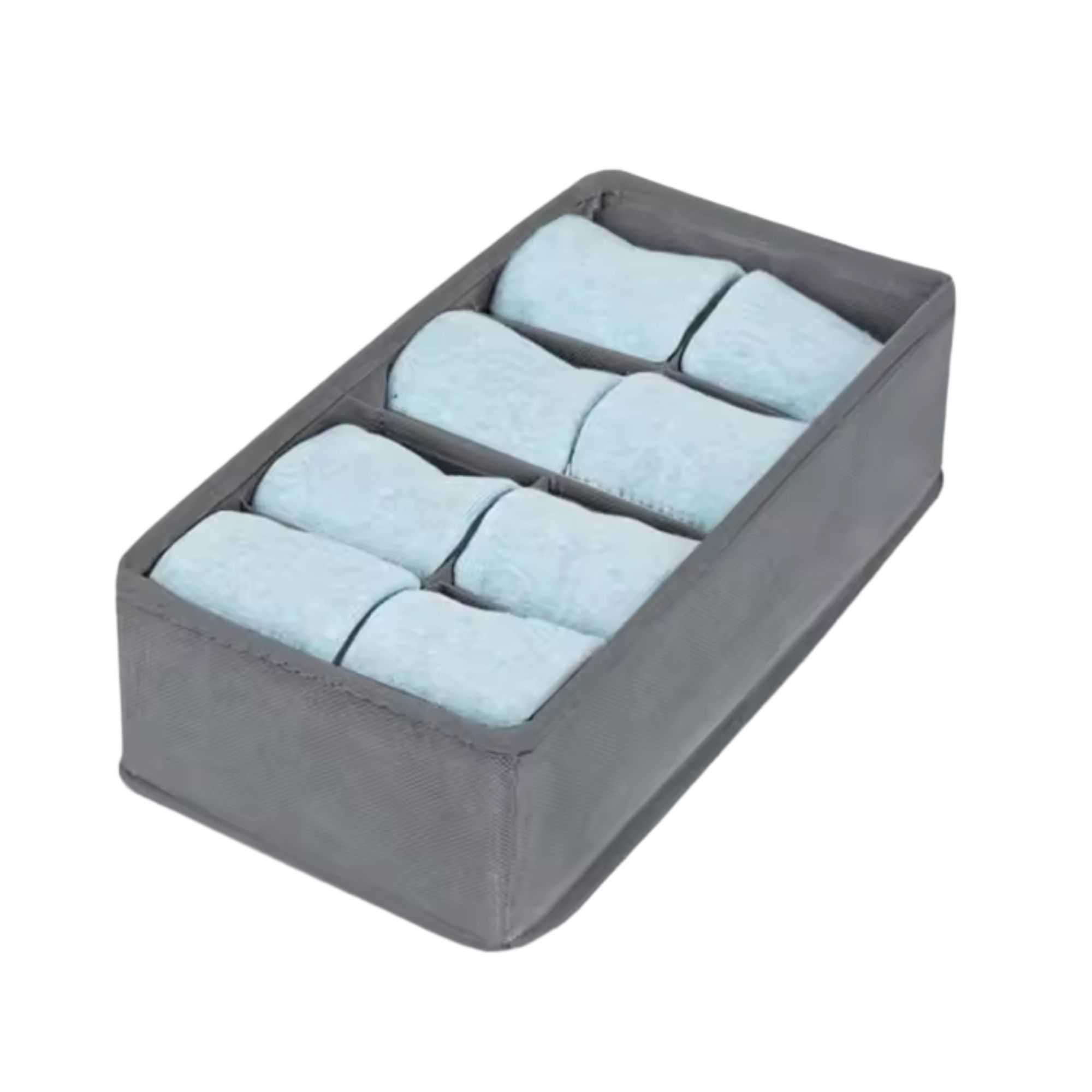 Colmeia Organizadora de Gaveta com 8 Divisórias Nicho para Roupas Intimas Closet Guarda-Roupa Mala