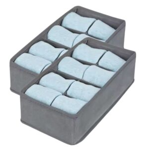 Kit 2 Colmeia Organizadora de Gaveta com 8 Divisórias Nicho Roupas Intimas Closet Guarda-Roupa Mala