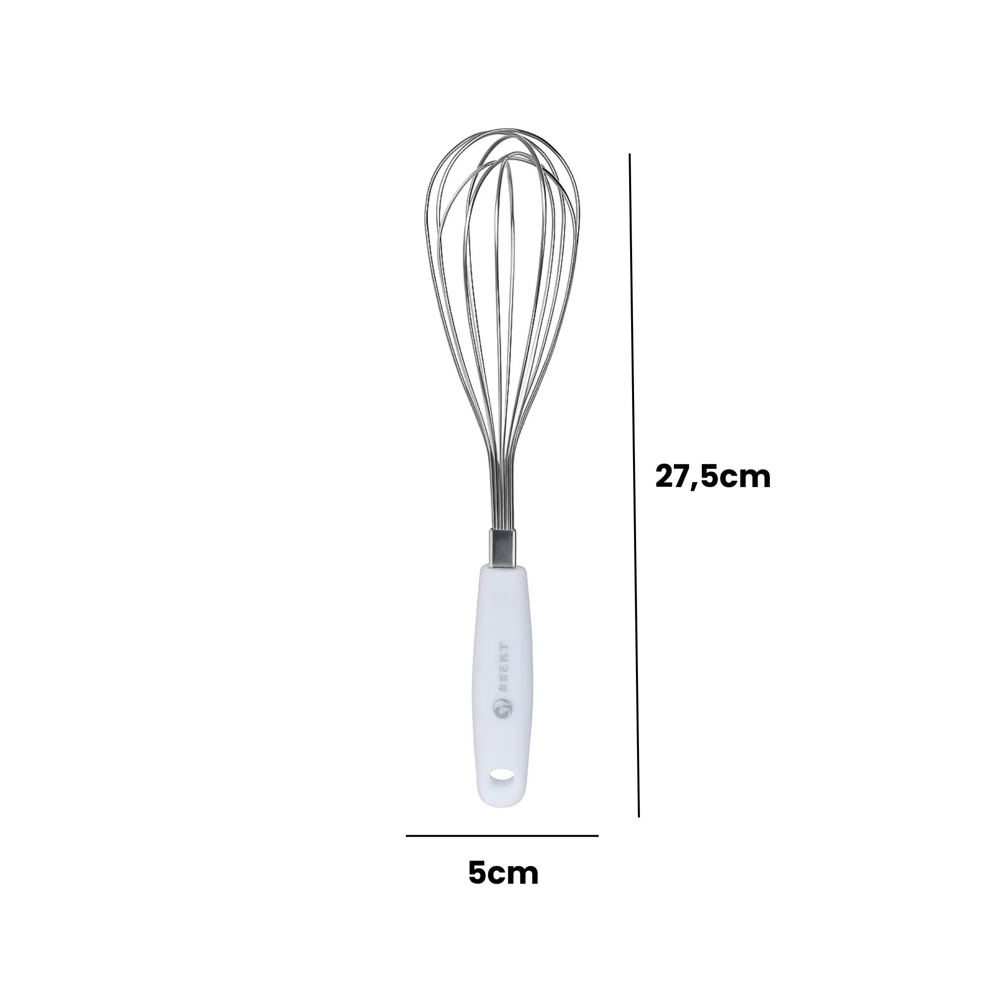 Batedor de Clara Fouet Aço Inox - Imagem 3