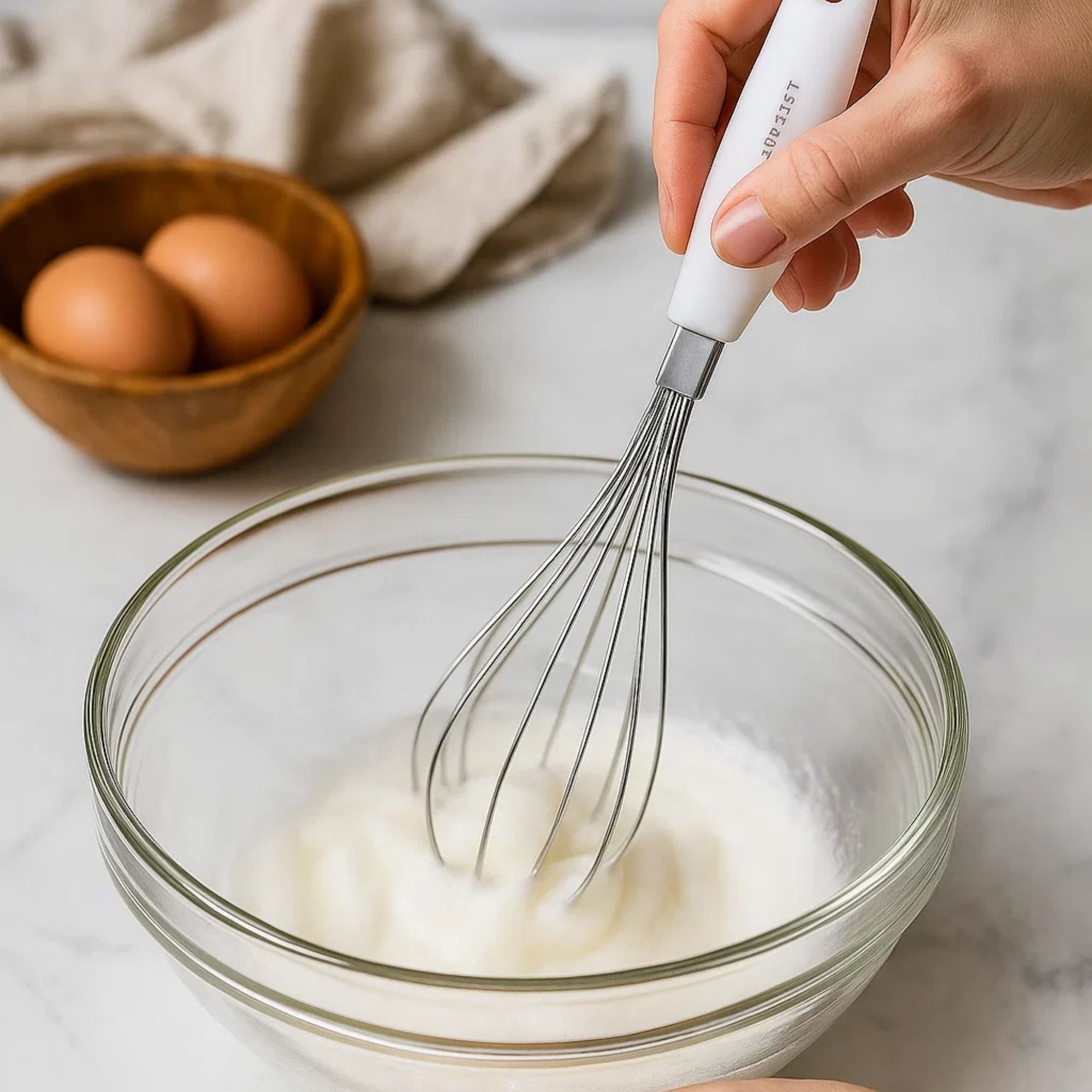 Batedor de Clara Fouet Aço Inox - Imagem 2