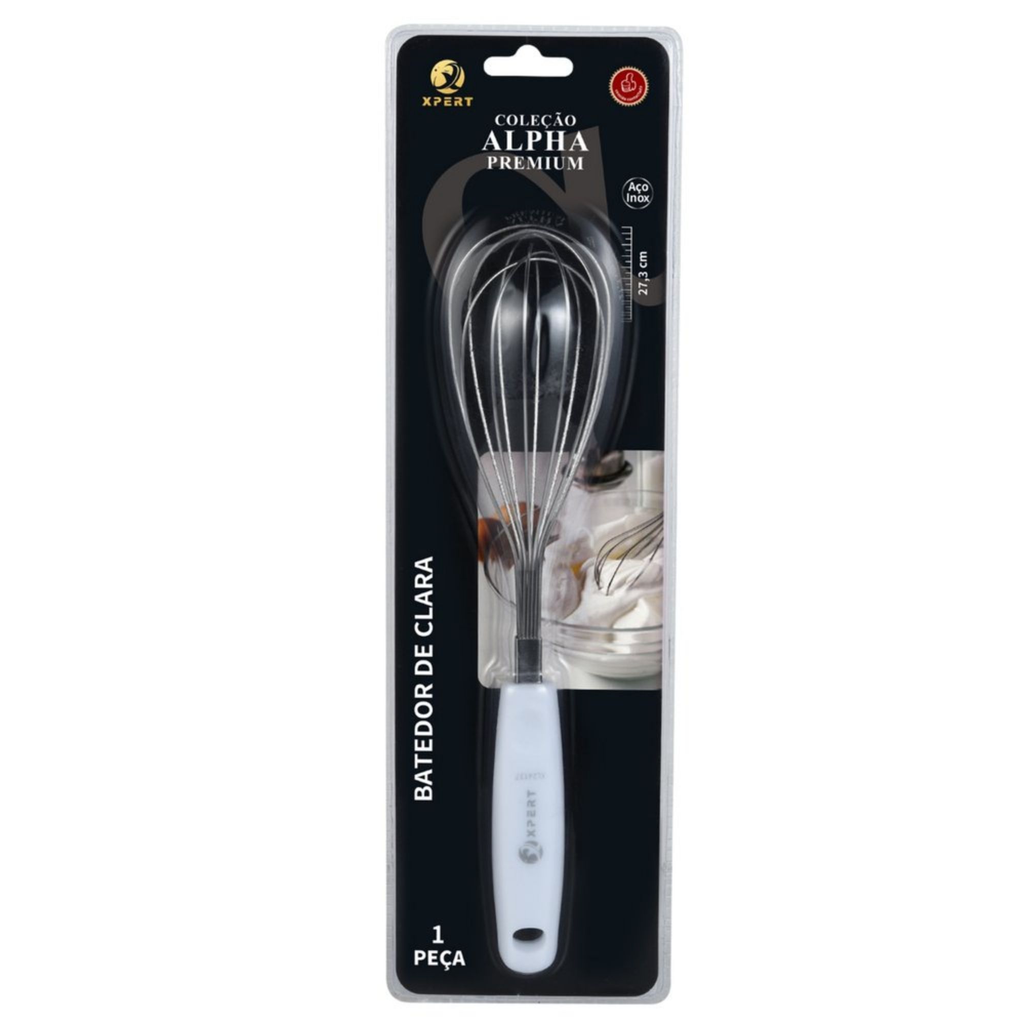 Batedor de Clara Fouet Aço Inox - Imagem 4