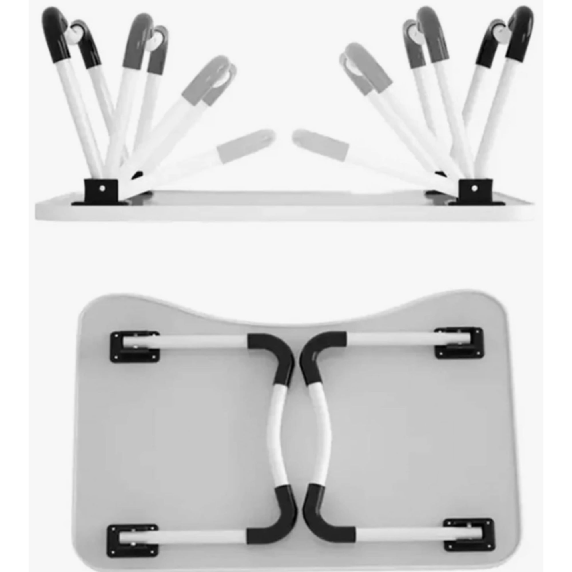 Mesa Dobrável Madeira Portátil para Estudo Notebook Utilidades com Suporte para Copo - Imagem 6