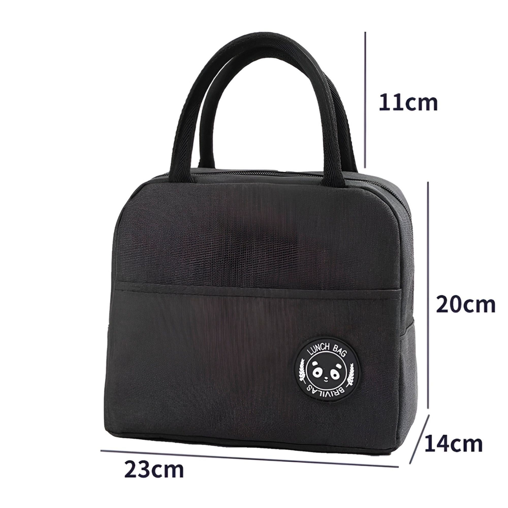 Bolsa Térmica Portátil Lancheira Marmita Infantil de Mão para Viagem Piquenique - Imagem 7