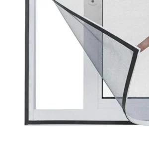 Tela Mosquiteiro Magnetica Para Janela Rede Removivel Anti Insetos Facil Instalação Cor:Branco