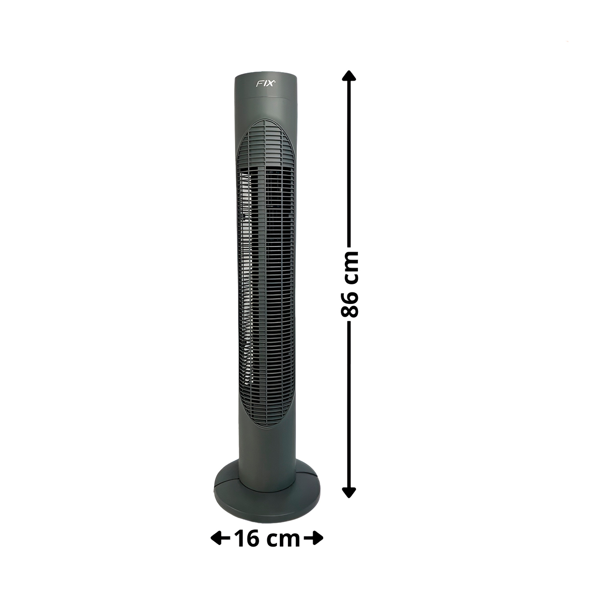 Ventilador de Torre 3 Níveis de Velocidade 110V 50W Silencioso Potente Preto - Imagem 6