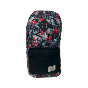 Mochila Bolsa Unissex Tranversal Tiracolo Resistente Semi Impermeável Escolar Viagem Vermelho