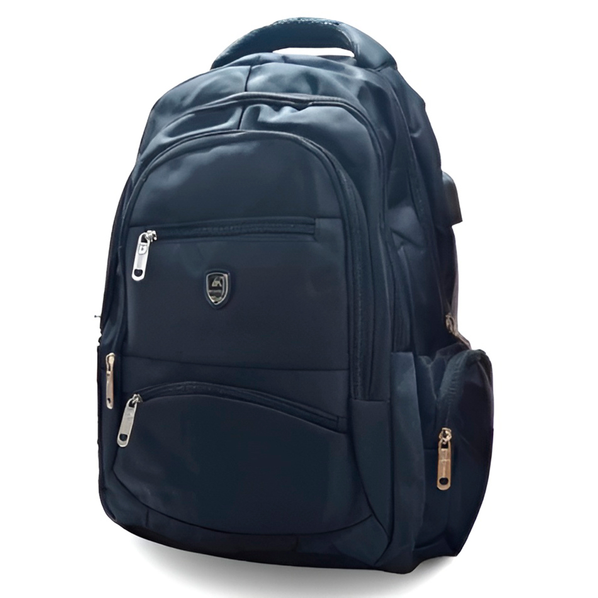 Mochila Masculina Feminina Impermeável Espaçosa Preta - Imagem 4