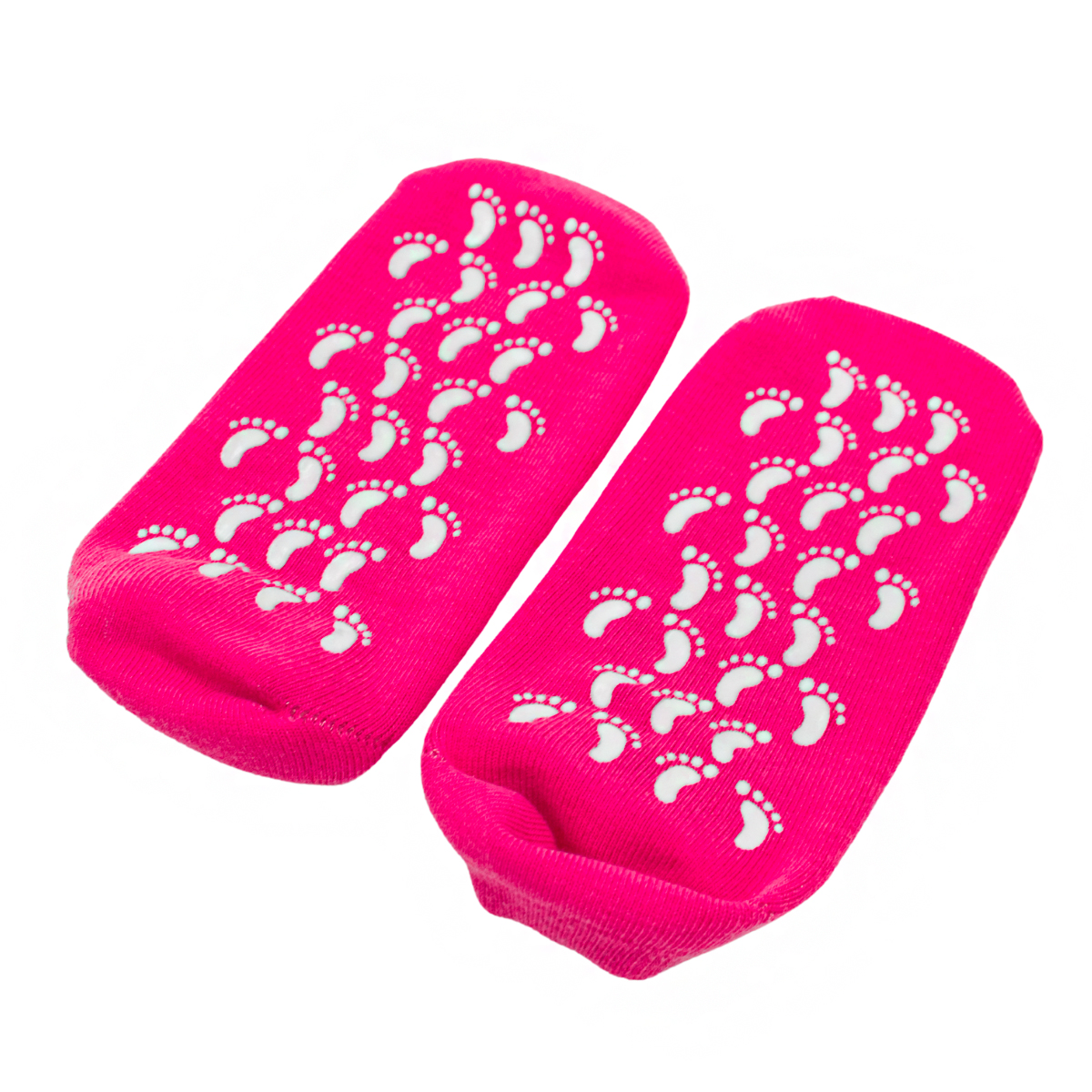 Par Meias Hidratante Gel Silicone Tratamento Suave Macia Reutilizável Cor:Azul - Imagem 6