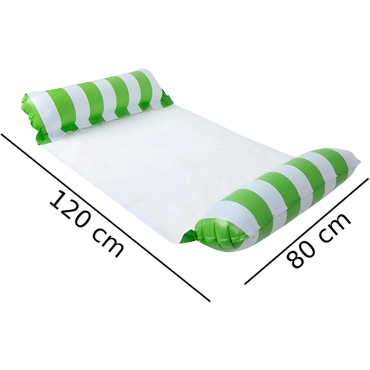 Boia Rede Cama Flutuante Inflável Piscina Descanso - Imagem 4
