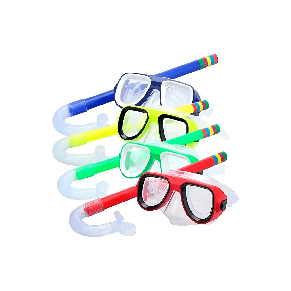 Kit Mergulho Máscara Snorkel Infantil Verão Piscina