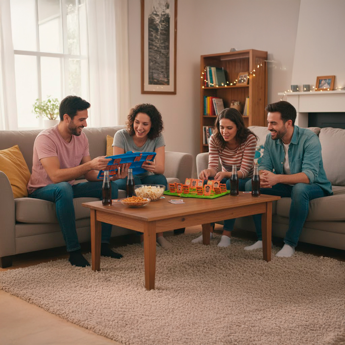 Jogo Quem Sou Eu Tabuleiro Diversão Interativo Criança - Imagem 5