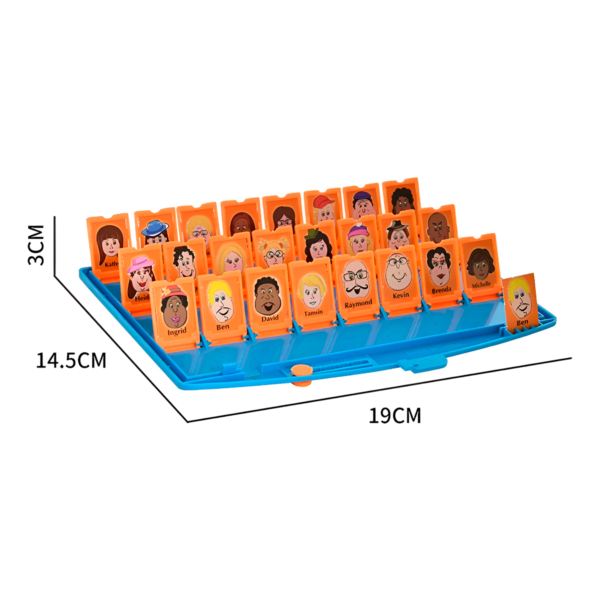 Jogo Quem Sou Eu Tabuleiro Diversão Interativo Criança - Imagem 7