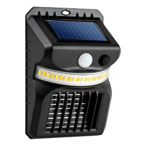 Lâmpada Solar Mata Mosquito Luz Ultravioleta Sensor de Presença