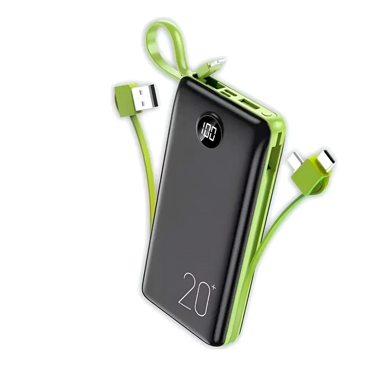 Power Bank 20000 Carregador Portátil Potente 3 em 1