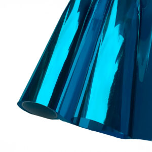 Película Insulfilm Autocolante Azul Espelhado 60cmx3m