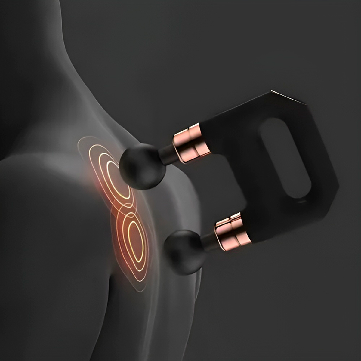 Pistola Dupla Massageadora Alívio Corporal Muscular - Imagem 4