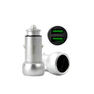 Carregador Fonte Veicular USB Porta Dupla com Cabo