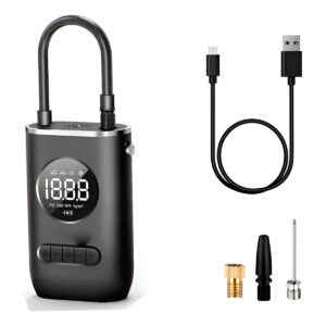 Compressor Calibrador de Ar Digital Portátil Recarregável