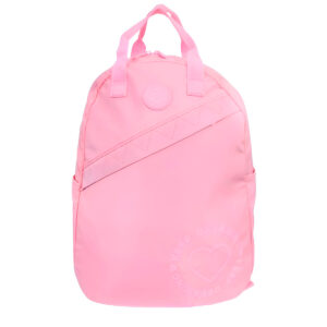 Mochila Bolsa Feminina Casual Resistente para Notebook Escolar Trabalho Viagem Passeio Rosa