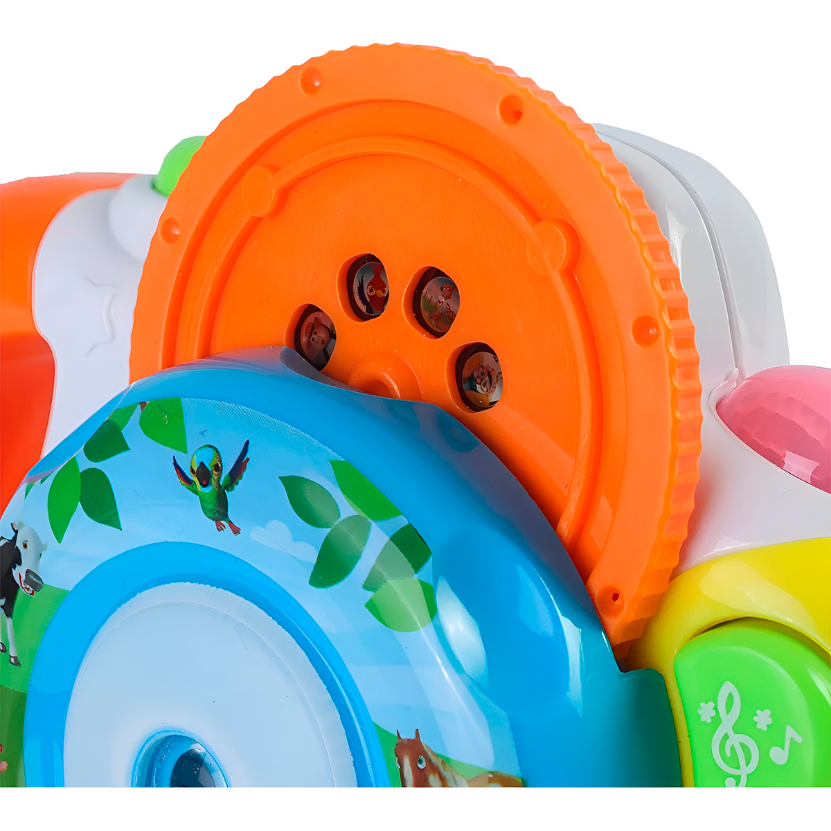 Câmera Projetor Musical Infantil Divertida Com Luzes - Imagem 6