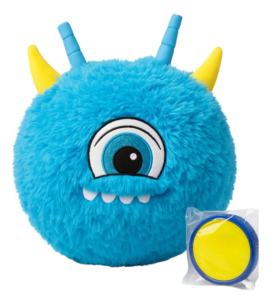 Bola Saltitante De Pelúcia - Azul