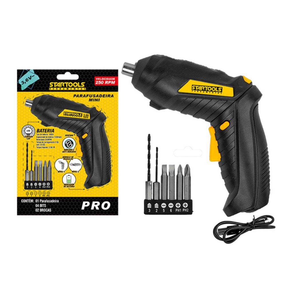 Mini Parafusadeira Recarregável - Imagem 2