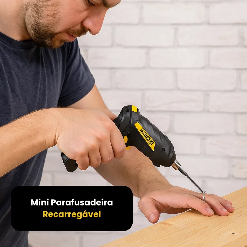 Mini Parafusadeira Recarregável - Imagem 3